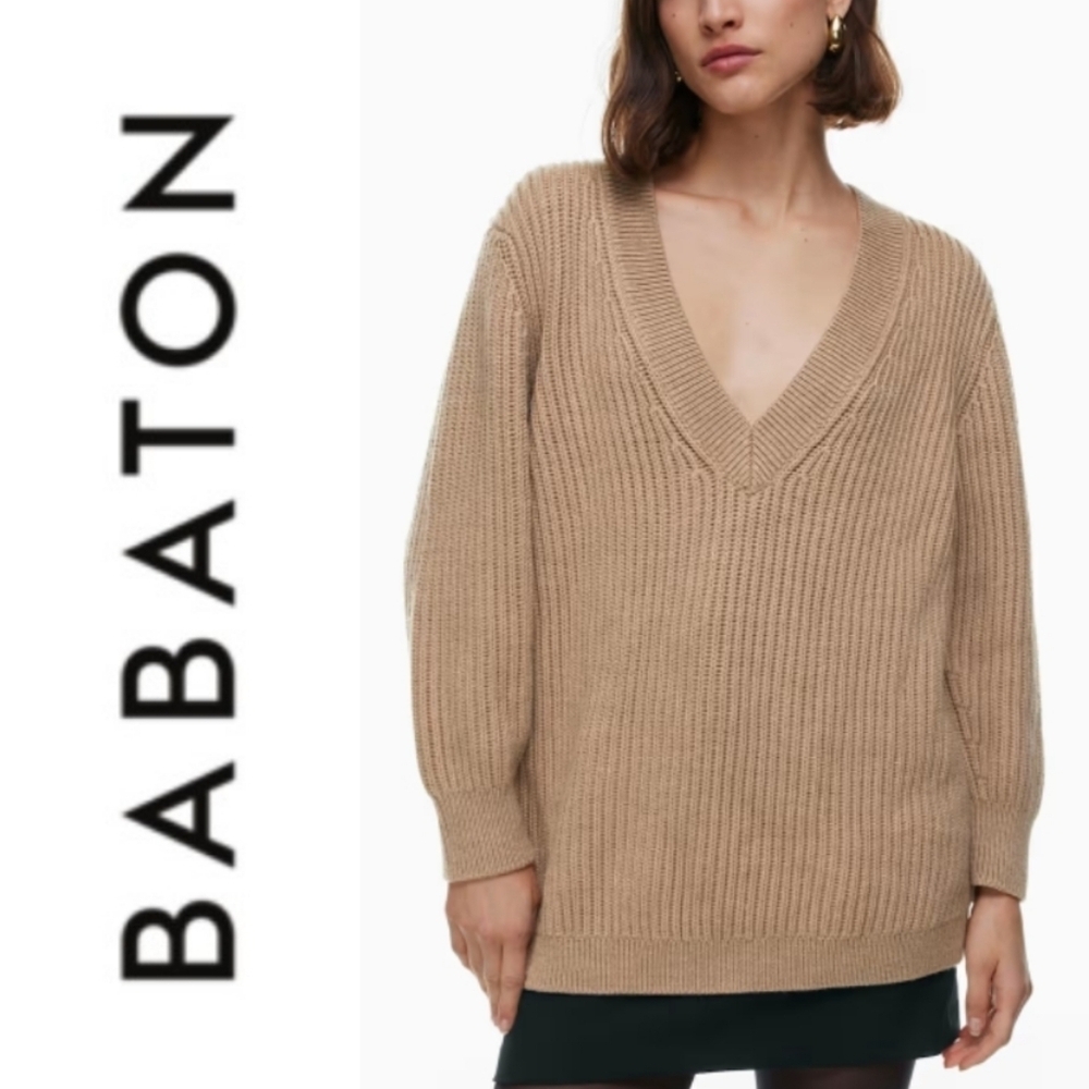 Aritzia Babaton Roger 100% Wool Sweater